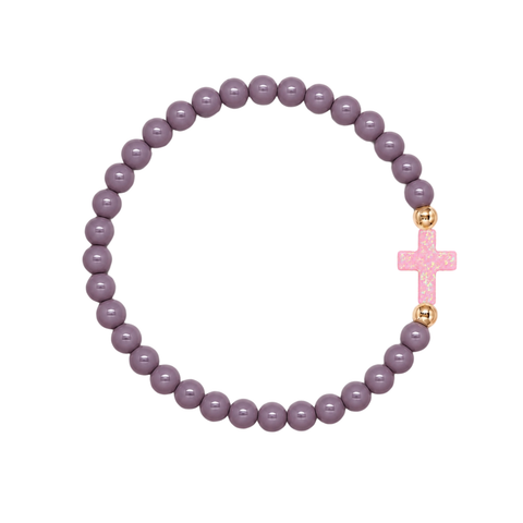 Coconut Shell (Baby Pink Cross)