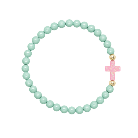 Seafoam (Baby Pink Cross)