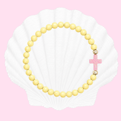 Sunshine (Baby Pink Cross)