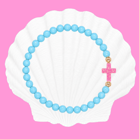 Sky (Candy Pink Cross)
