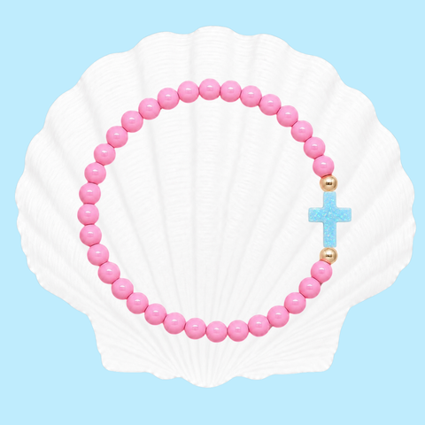 Flamingo (Light Blue Cross)