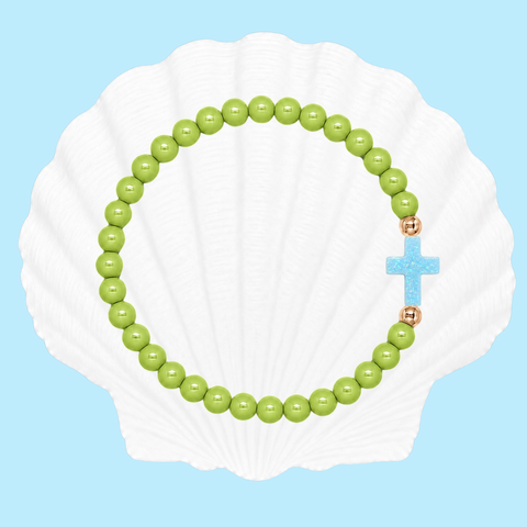Matcha (Light Blue Cross)