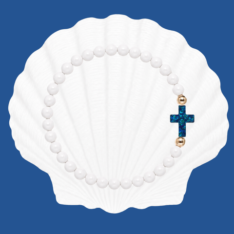 White (Sapphire Sea Cross)