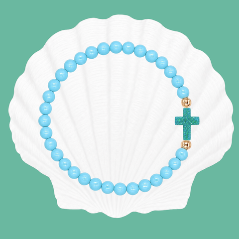 Sky (Mermaid Green Cross)