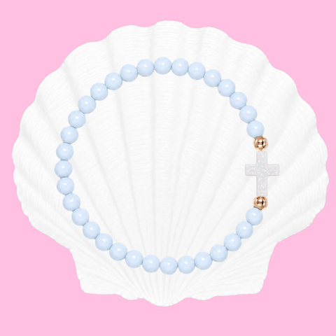 Powder Blue (White Cross)