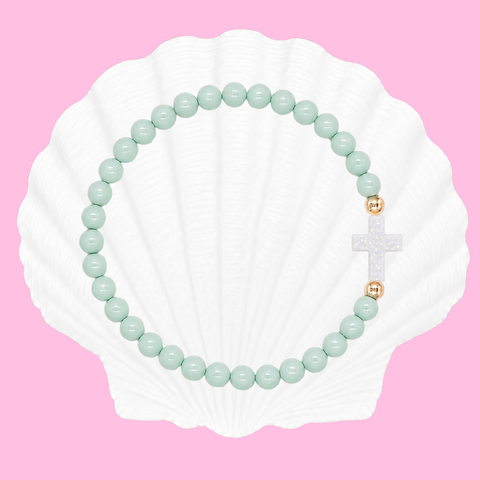 Pale Mint (White Cross)