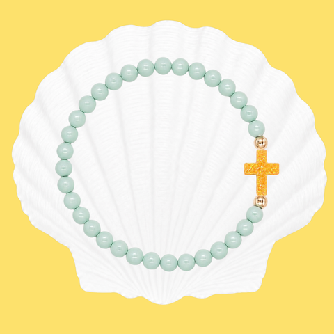 Pale Mint (Pineapple Cross)