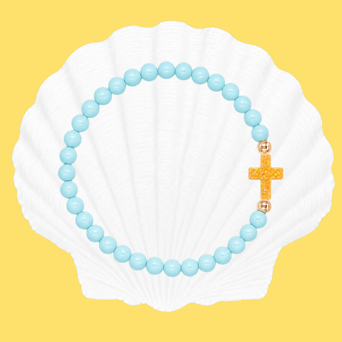 Light Blue (Pineapple Cross)