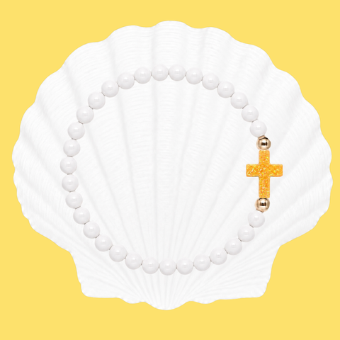 White (Pineapple Cross)