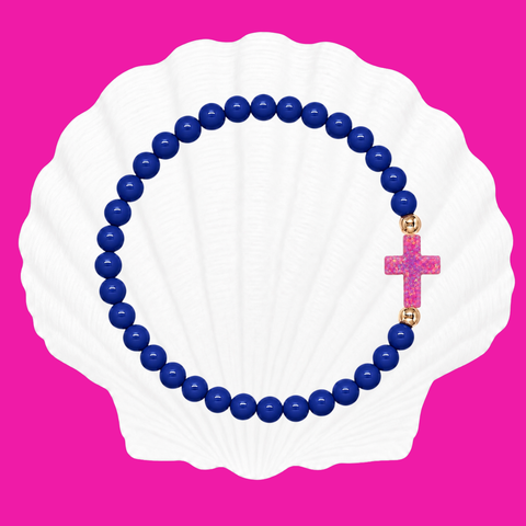 Navy (Hibiscus Cross)