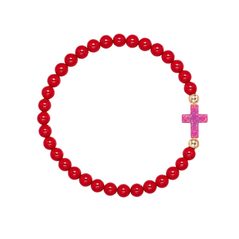 Red (Hibiscus Cross)