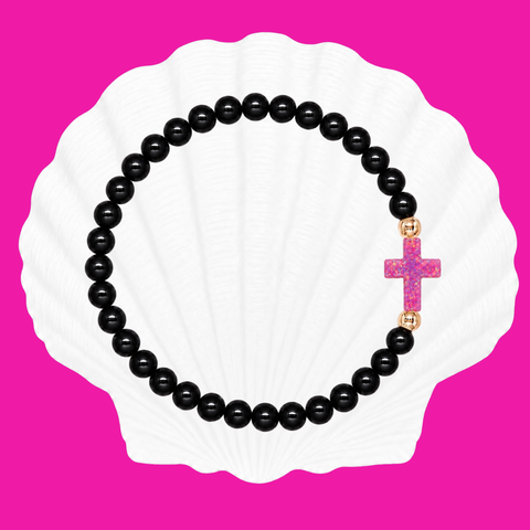Black (Hibiscus Cross)