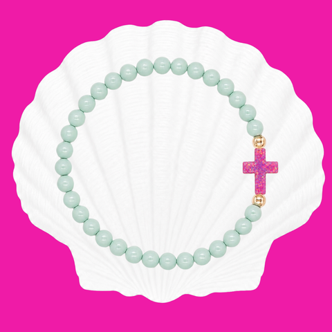 Pale Mint (Hibiscus Cross)