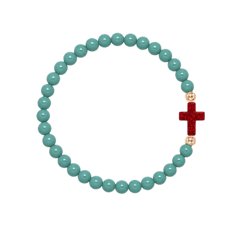 Teal (Ruby Red Cross)
