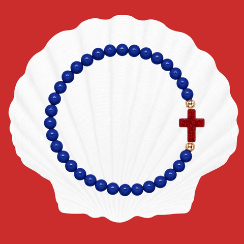 Navy (Ruby Red Cross)
