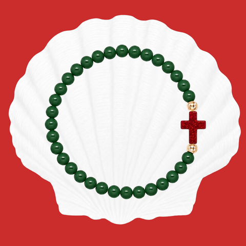 Forest Green (Ruby Red Cross)