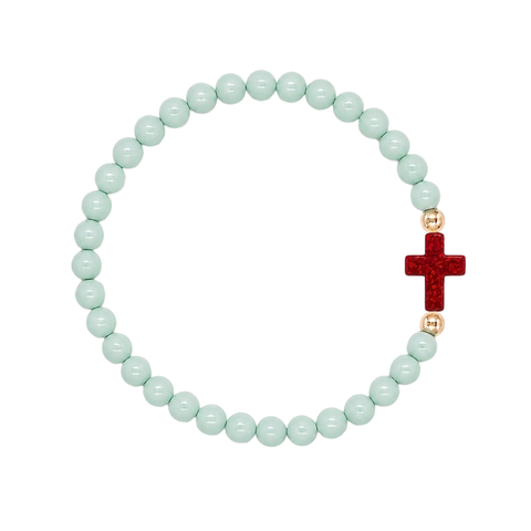 Pale Mint (Ruby Red Cross)