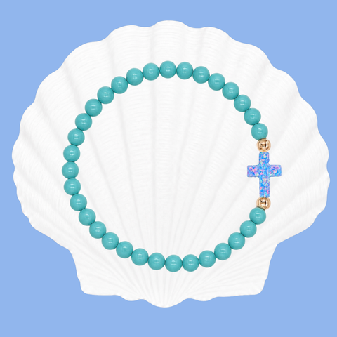 Surf Girl Green (Dream Blue Cross)