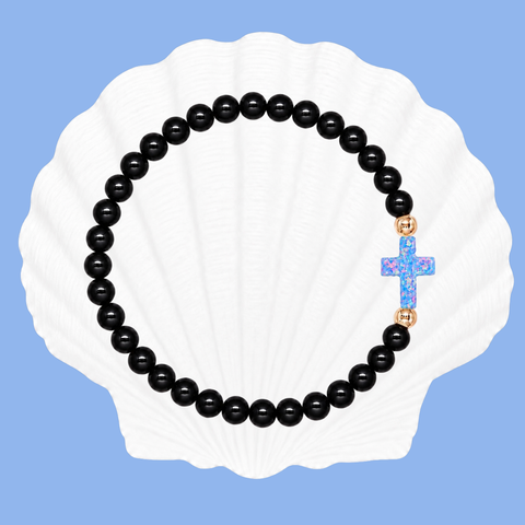 Black (Dream Blue Cross)