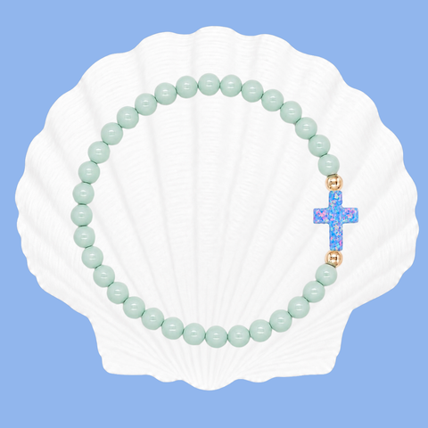 Pale Mint (Dream Blue Cross)