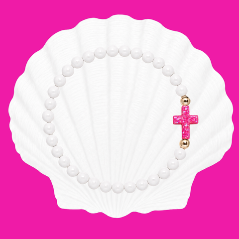 White (Beach Barbie Cross)