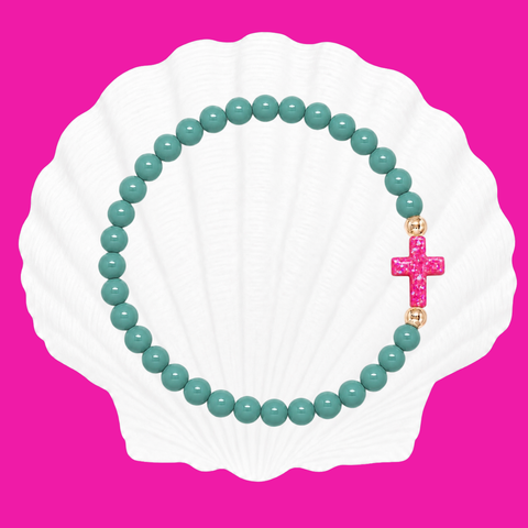 Teal (Beach Barbie Cross)