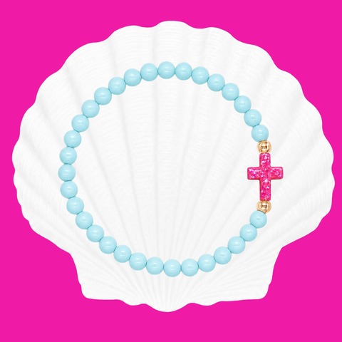 Light Blue (Beach Barbie Cross)