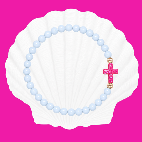 Powder Blue (Beach Barbie Cross)