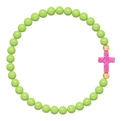 Pistachio (Candy Pink Cross)