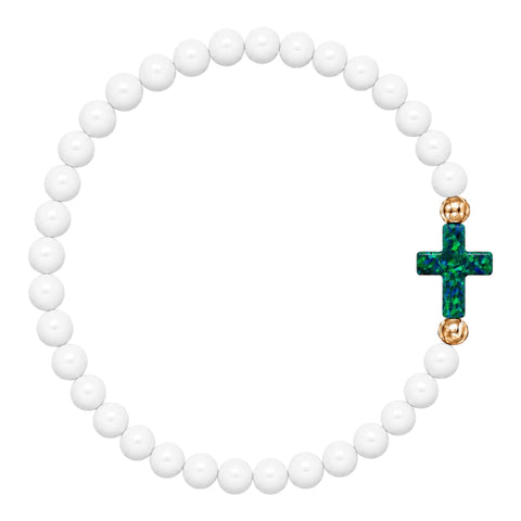 White (Emerald Cross)