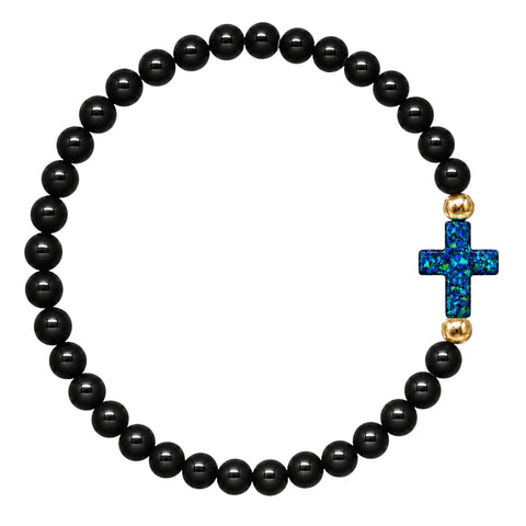 Black (Deep Blue Sea Cross)