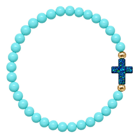 Turquoise (Deep Blue Sea Cross)