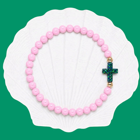 Cotton Candy (Emerald Cross)